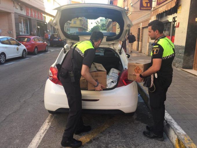 policia pirotecnia
