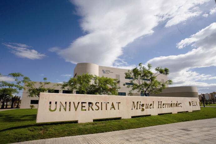 Edificio del rectorado en la Universidad Miguel Hernández de Elche