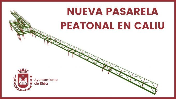 IMAGEN PASARELA PEATONAL CALIU IMAGEN PASARELA PEATONAL CALIU