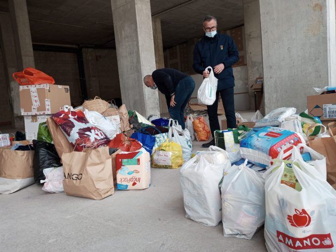 Recogida de alimentos en San Vicent del Raspeig