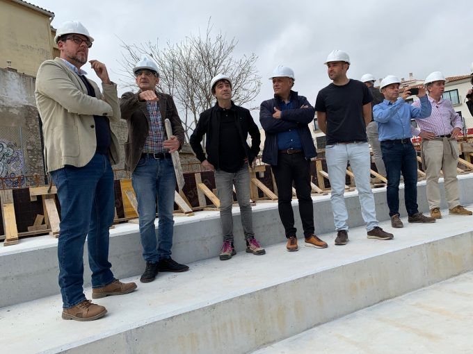 Visita de la Diputació a Xaló Visita de la Diputació a Xaló