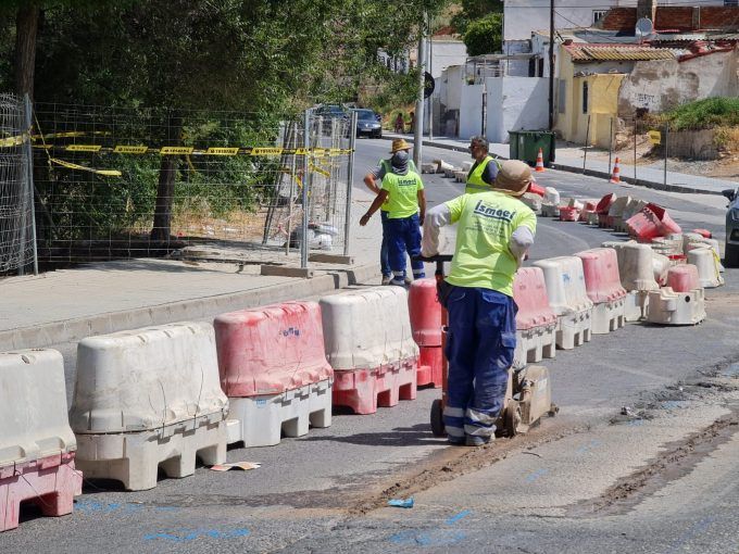 FOTO obras PASEO DE LA MORA Elda