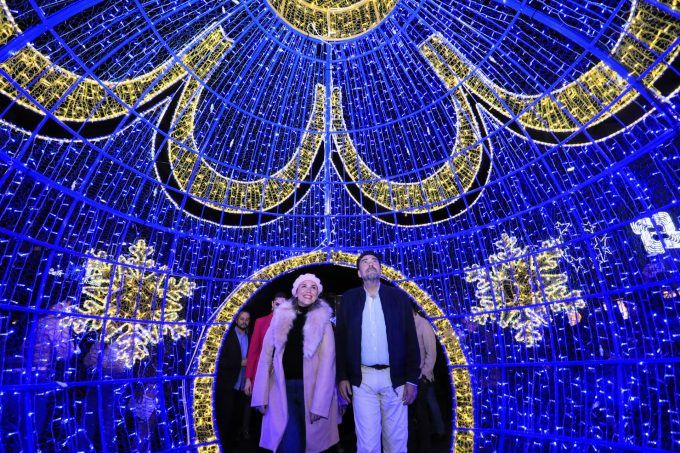 Luces de Navidad en Alicante