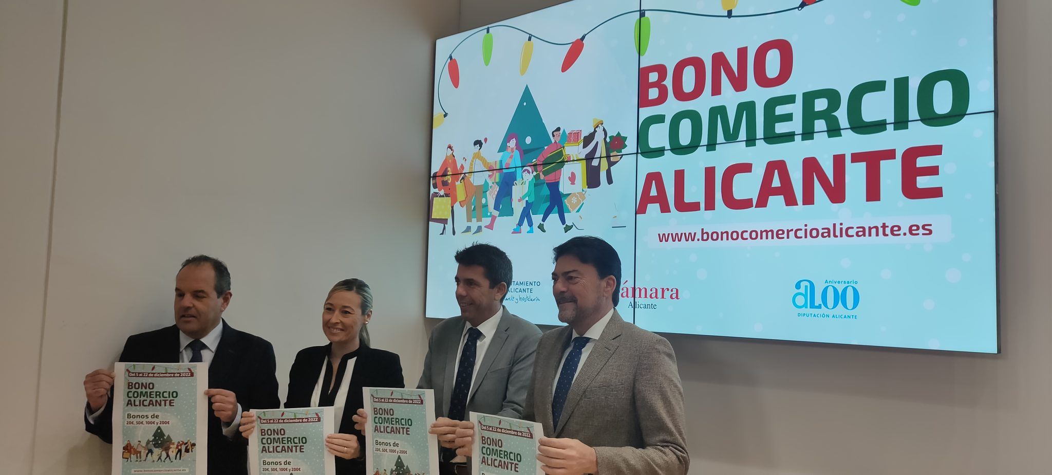 Presentación Bonos comercio navideños 2022