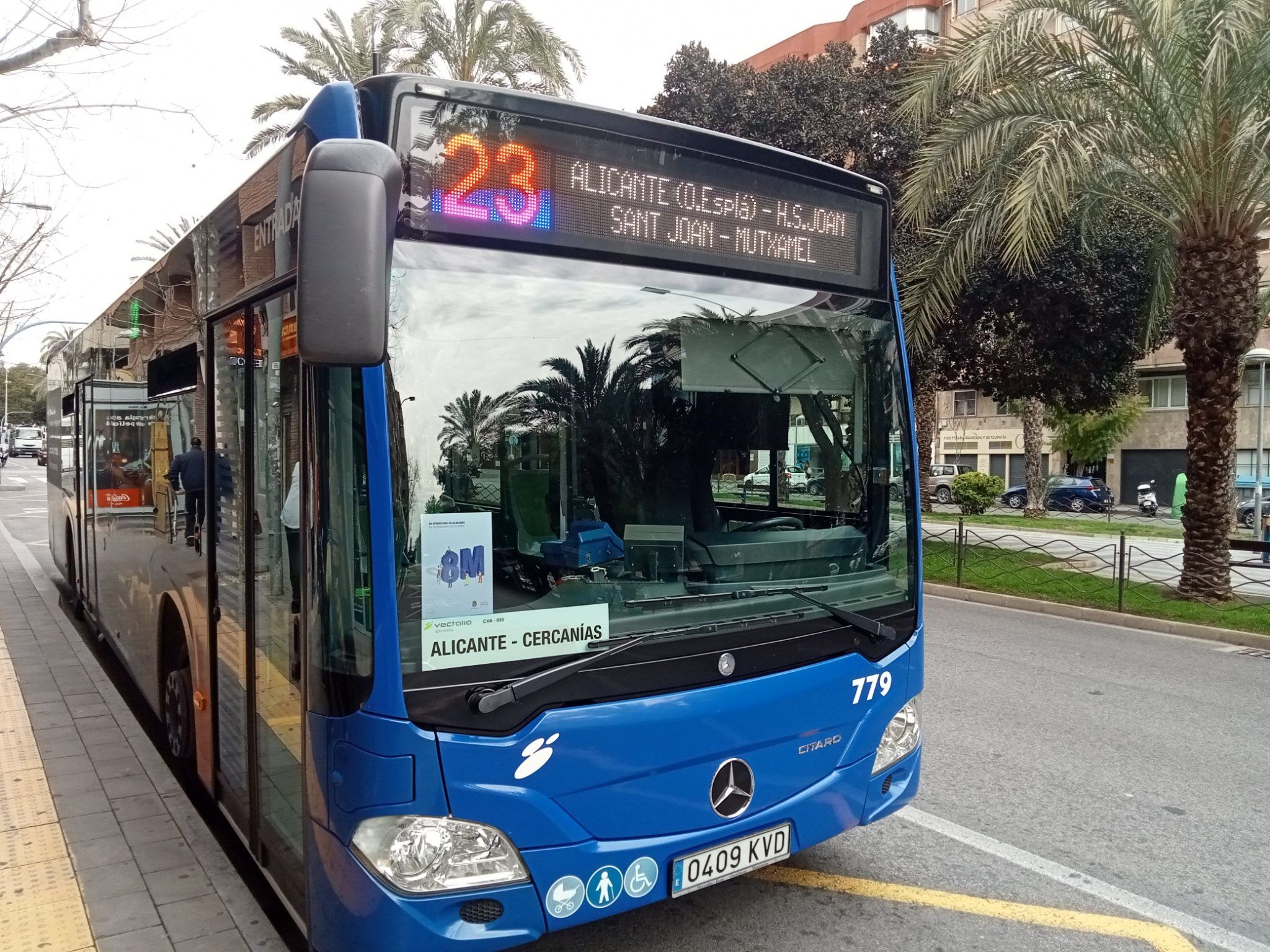 Bus Alicante mutxamel