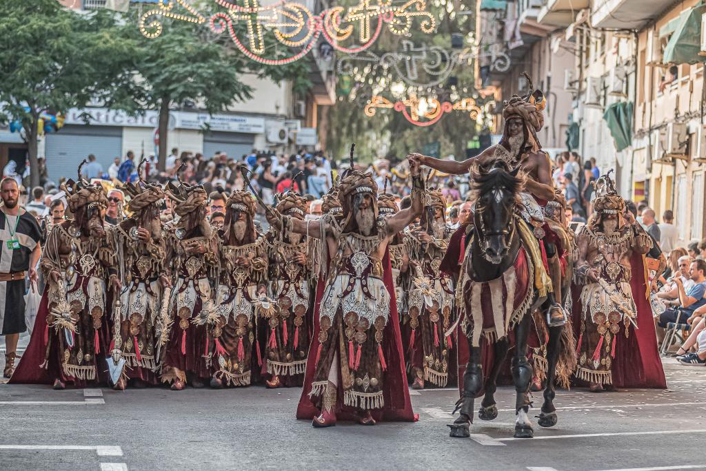 Desfilada de Moros i Cristians de Sant Blai