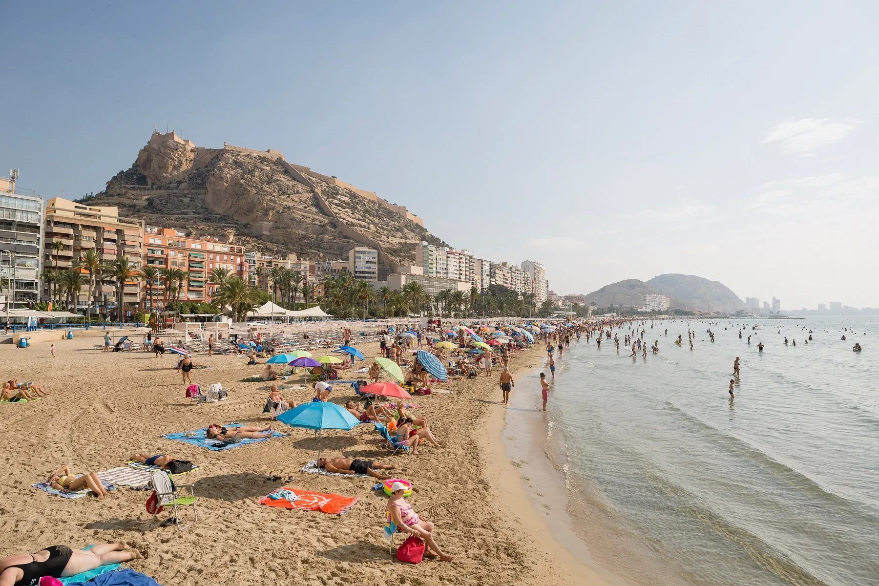 Playa del Postiguet en Alicante