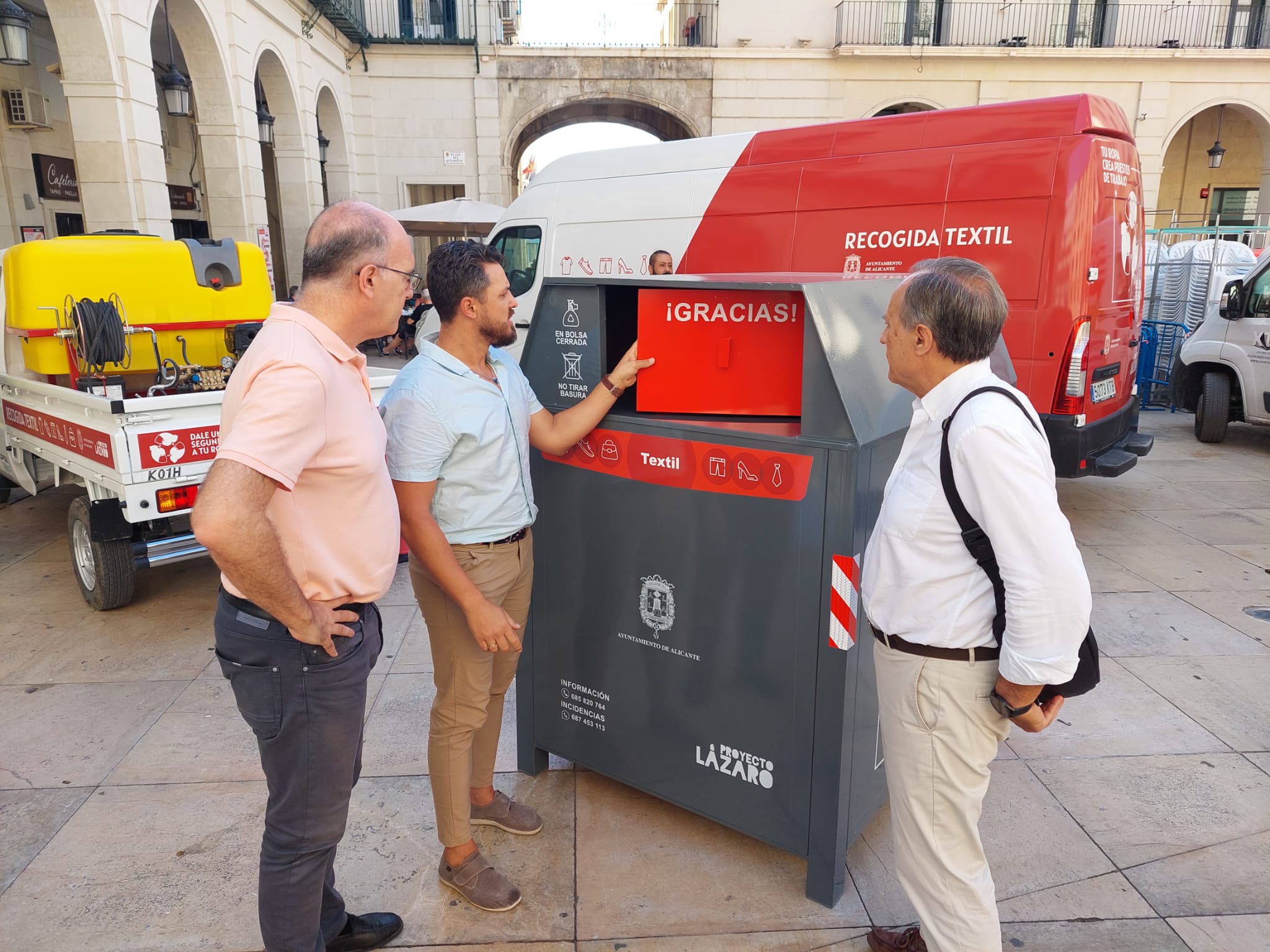 Servicio de recogida textil Alicante