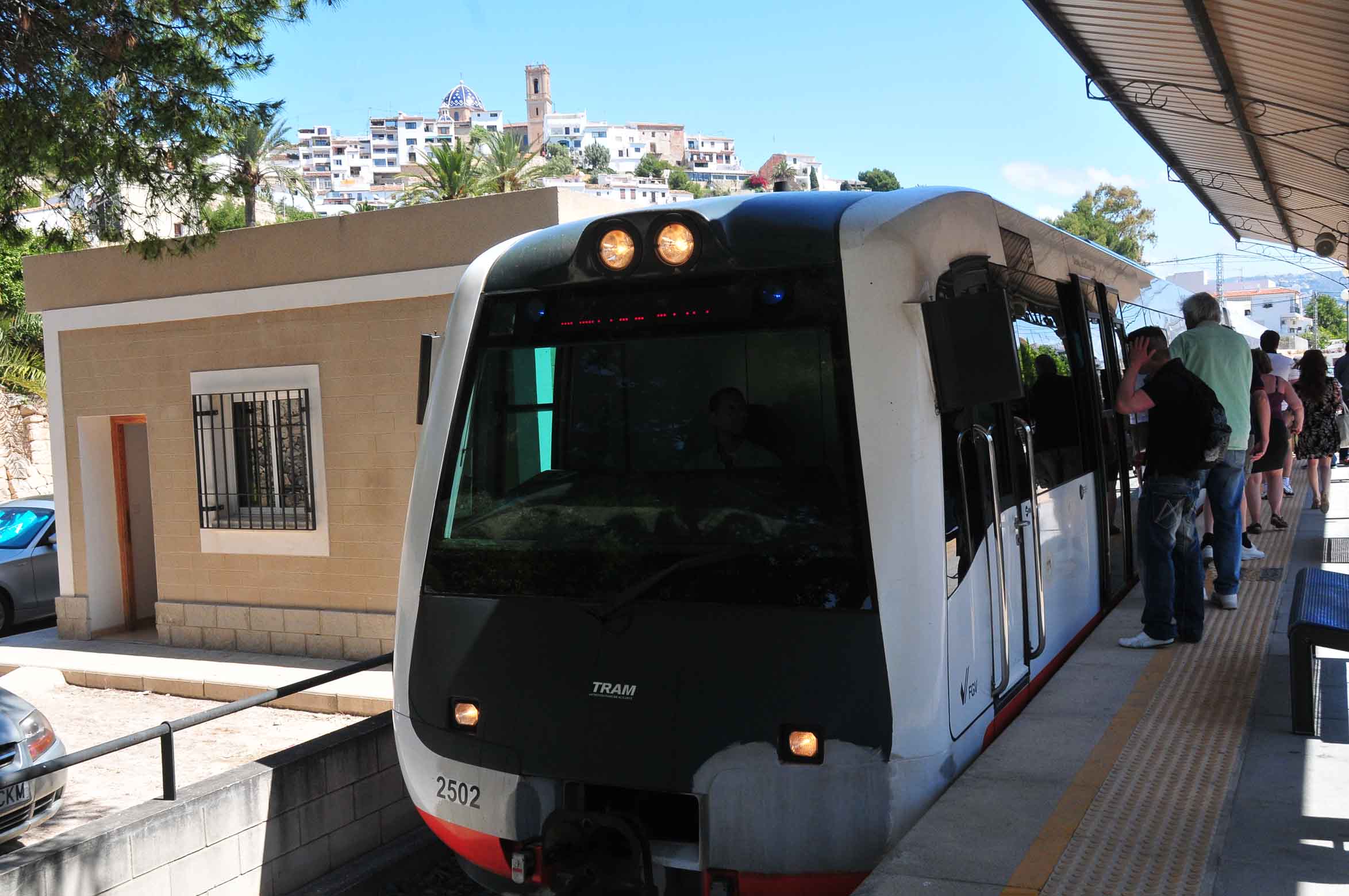 Estación del TRAM en Altea Estación del TRAM en Altea
