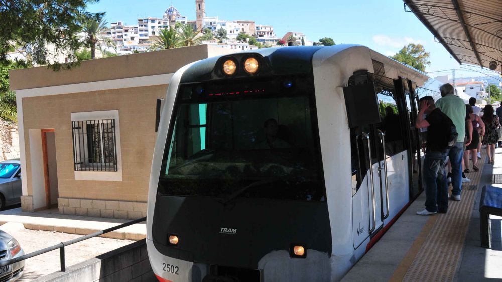 Estación del TRAM en Altea Estación del TRAM en Altea