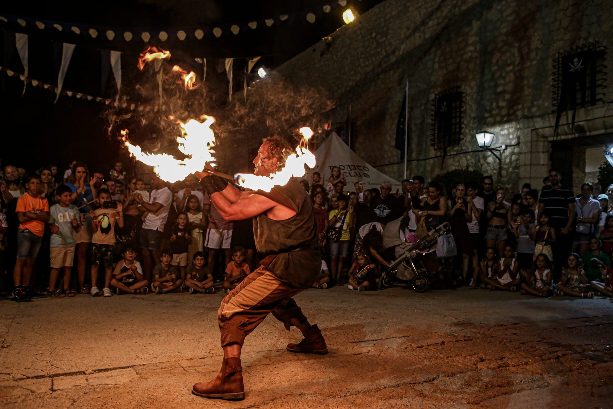 Mercado pirata en el Castillo de Santa Bárbara