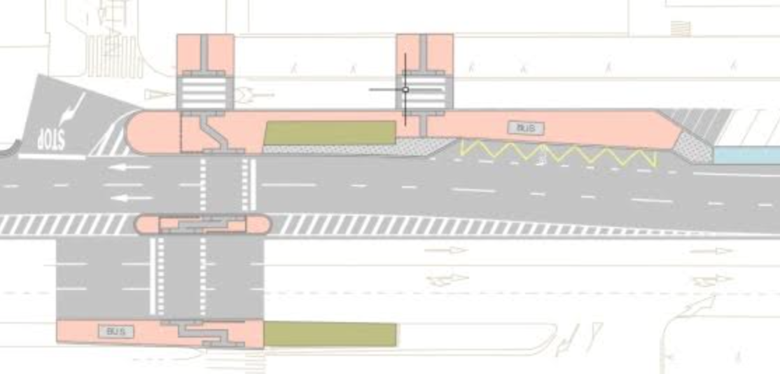 obras paso peatonal avenida denia