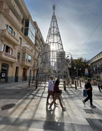 Árbol de Navidad en Alicante