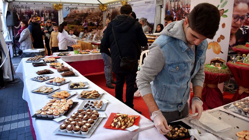 Dulces en la Feria de Navidad de Xixona