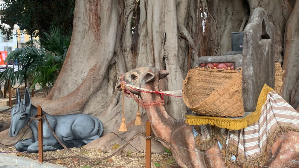 Imagen del recinto del Campamento Real de Alicante