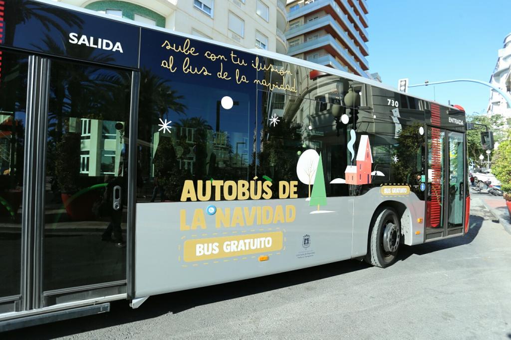 autobús gratuito navidad alicante