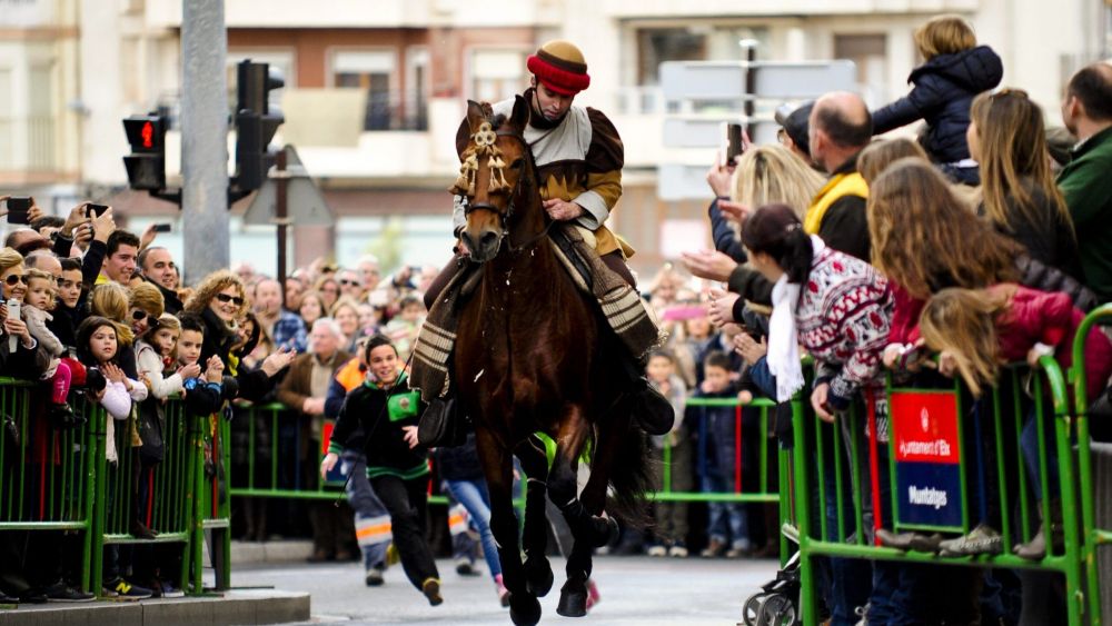 Cursa a cavall de les festes de la Vinguda de la Mare de Déu a Elx