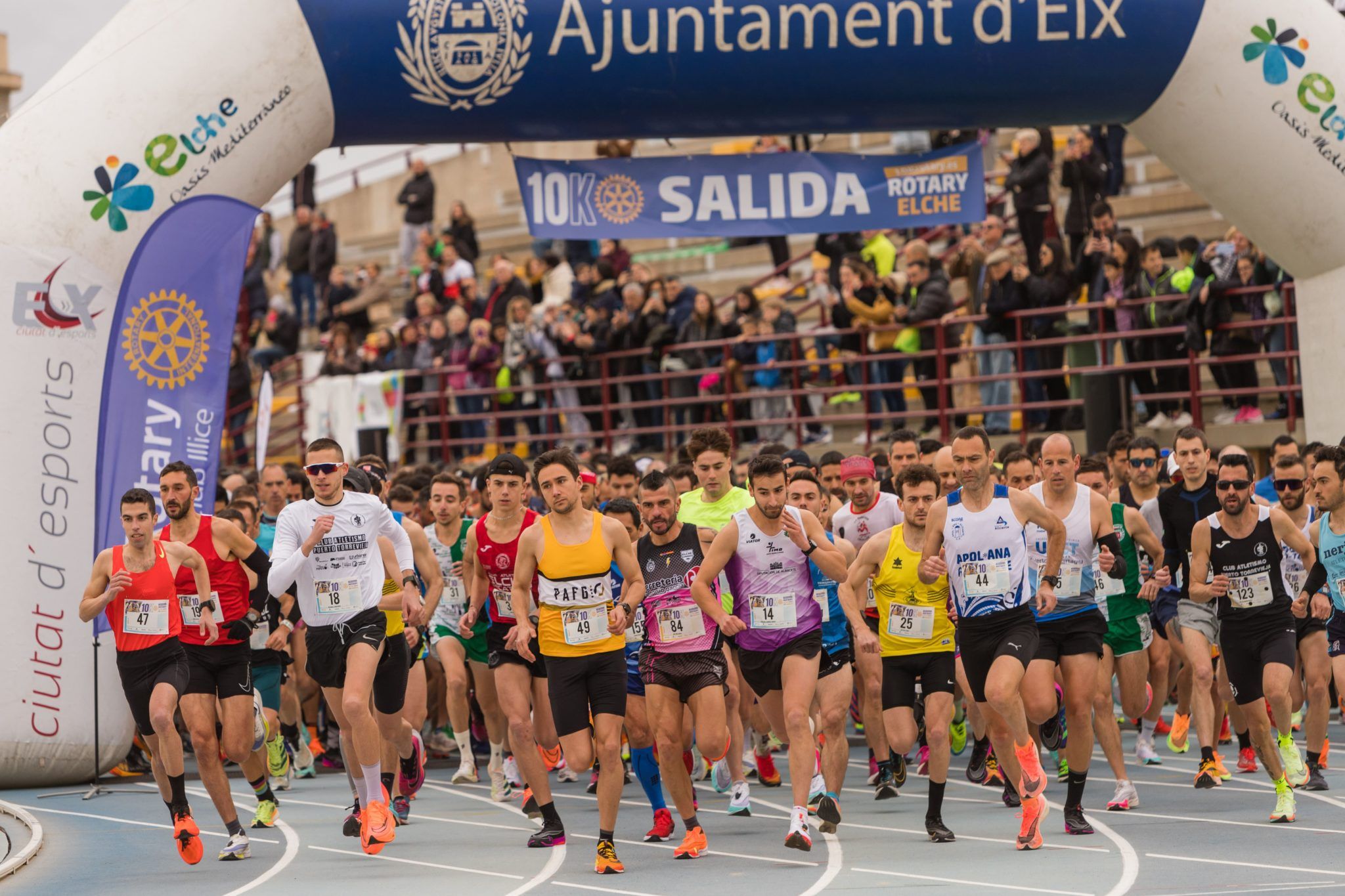 10k rotary elche