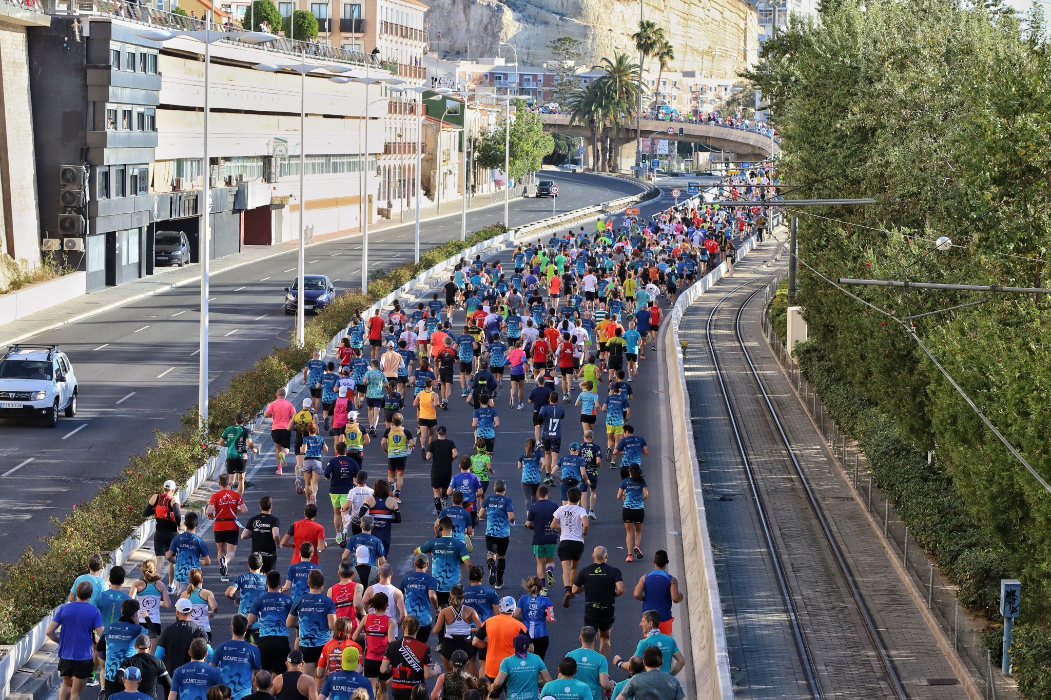 Imagen de archivo de la Media Maratón de Alicante