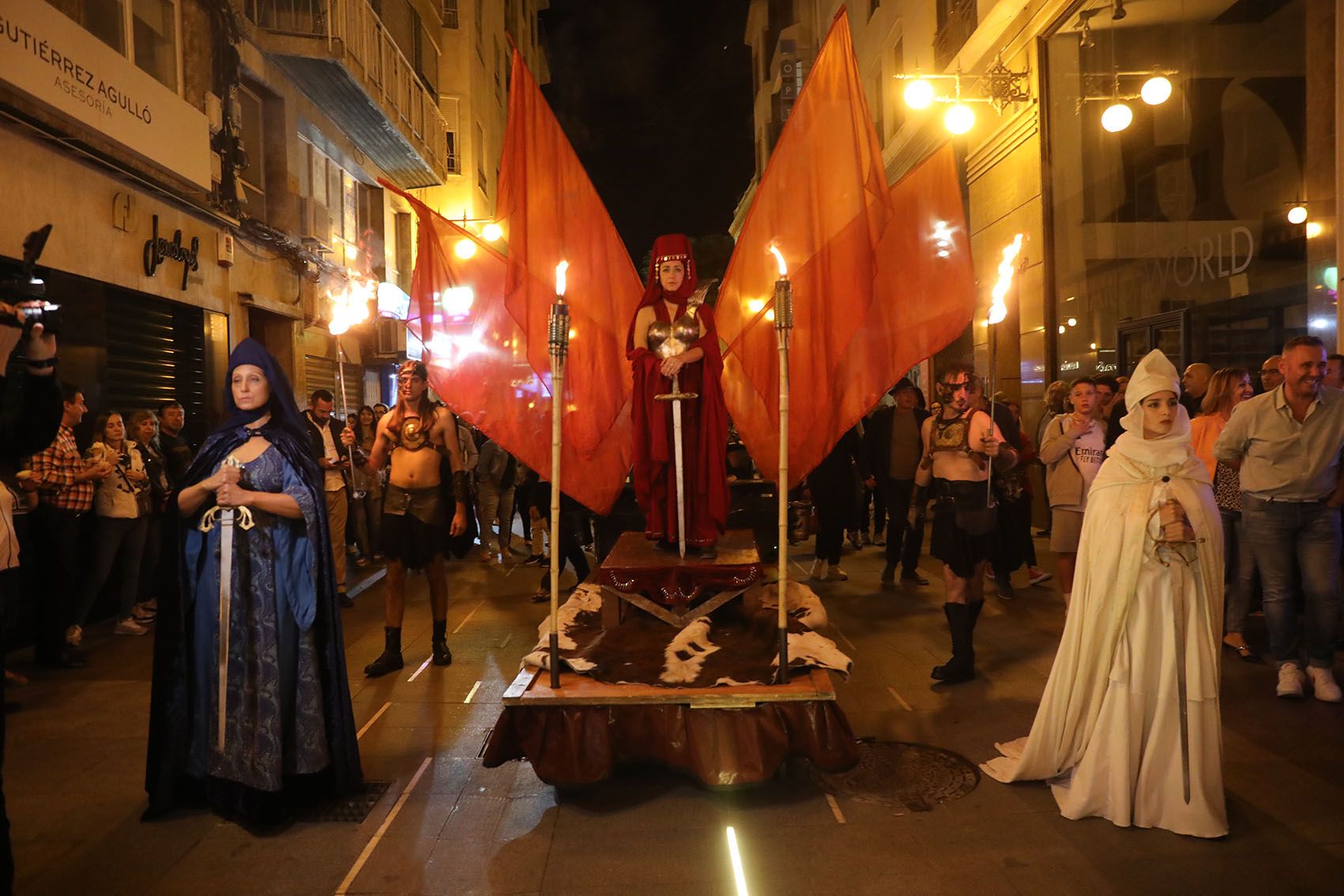 Procesión de las Sibilas del Festival Medieval de Elche Procesión de las Sibilas del Festival Medieval de Elche