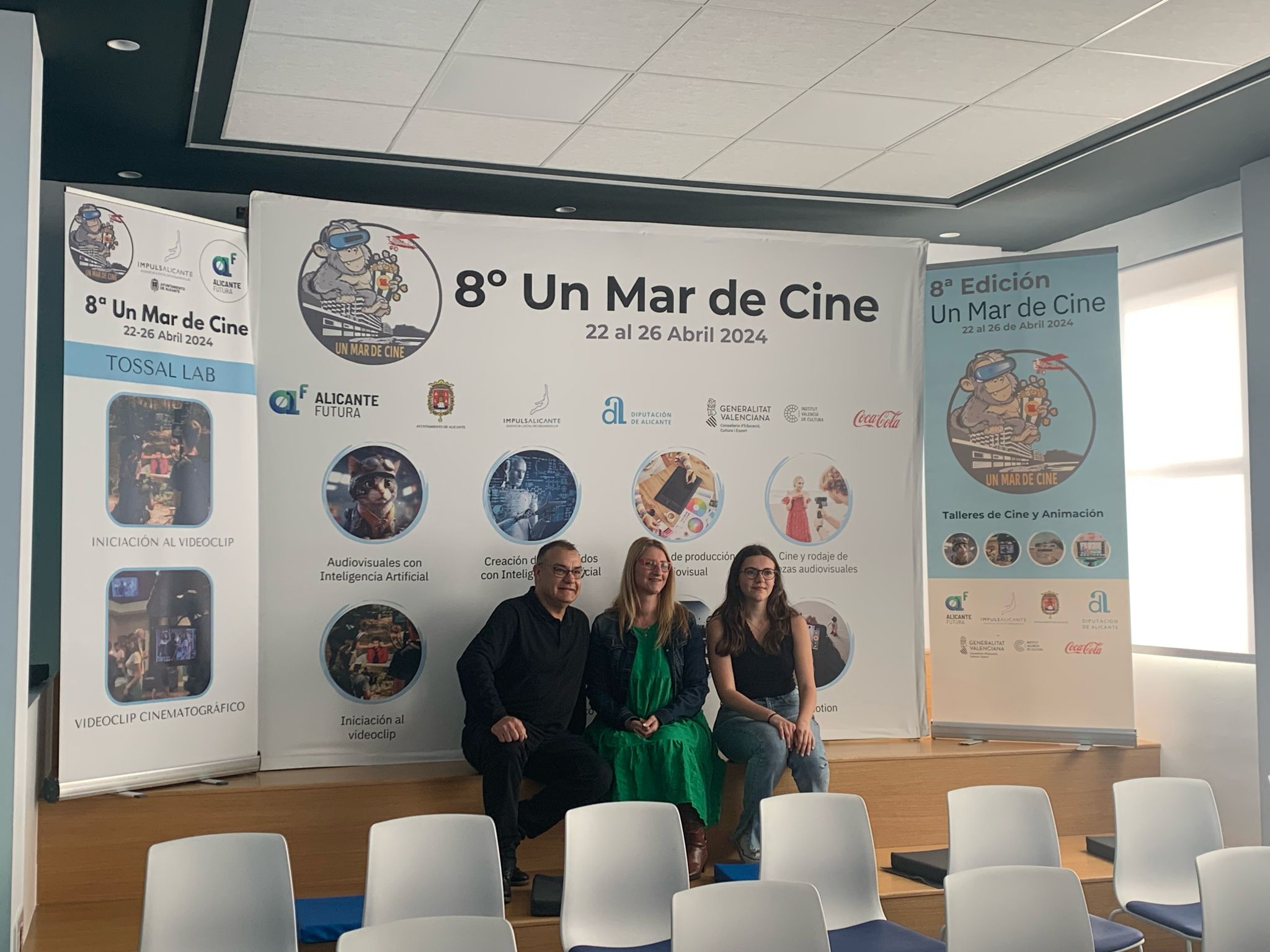 Presentación de los talleres 'Un Mar de Cine' (2) Presentación de los talleres 'Un Mar de Cine' (2)