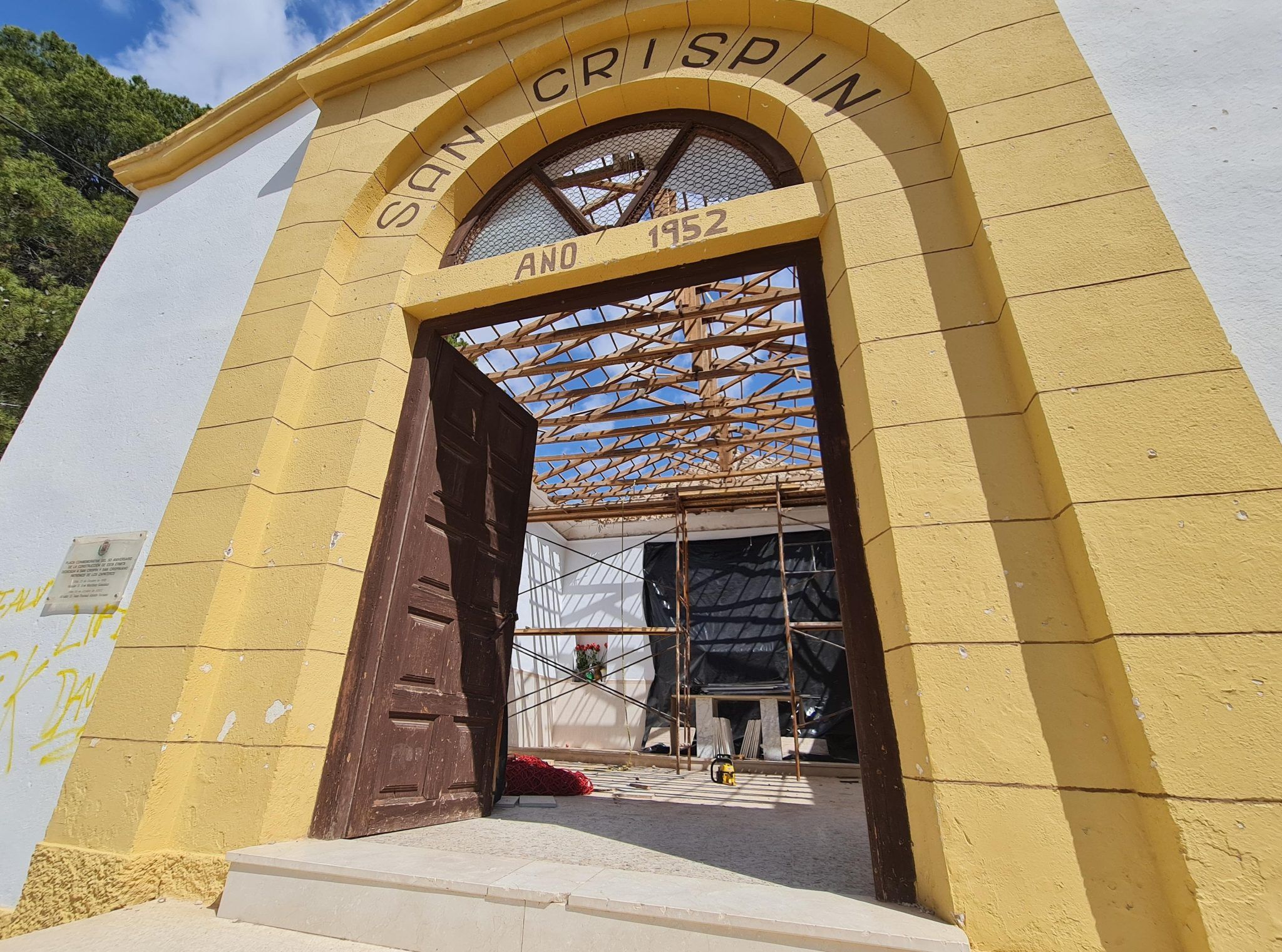 obras ermita san crispin elda obras ermita san crispin elda