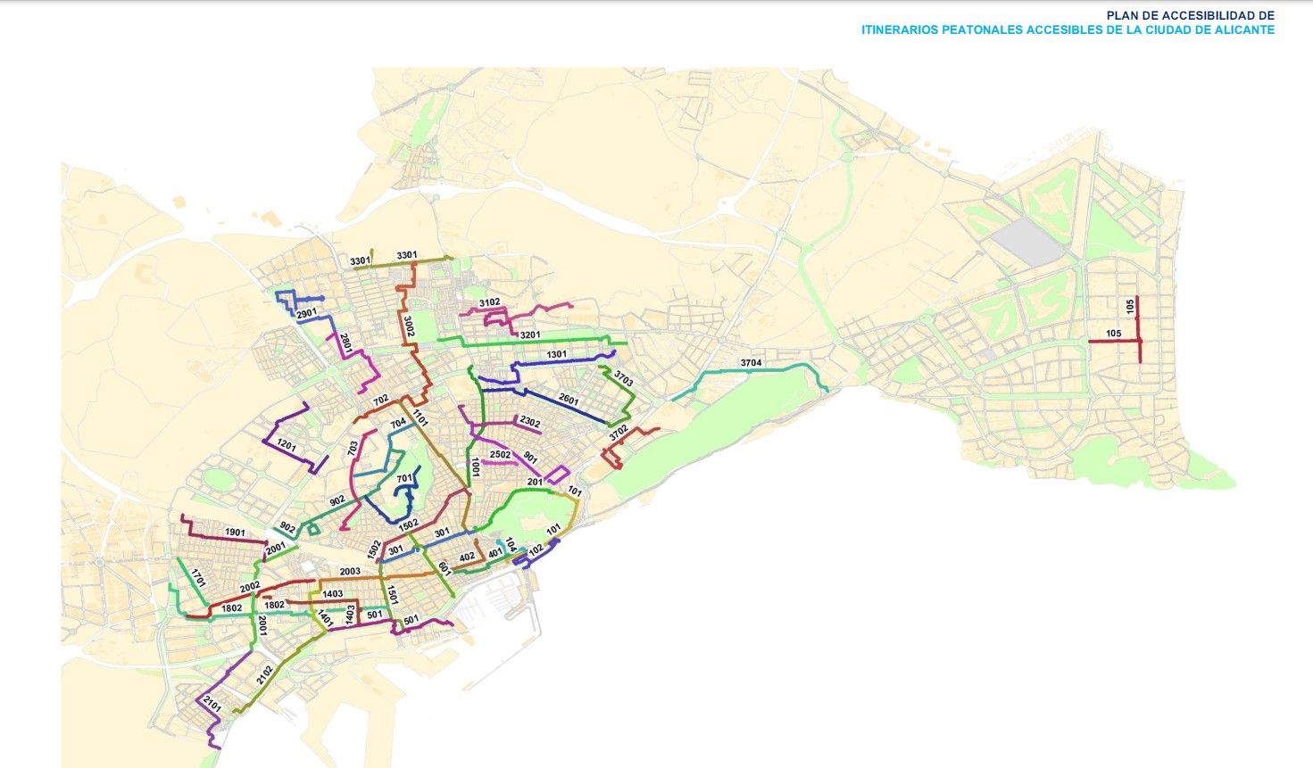 Plan accesibilidad alicante