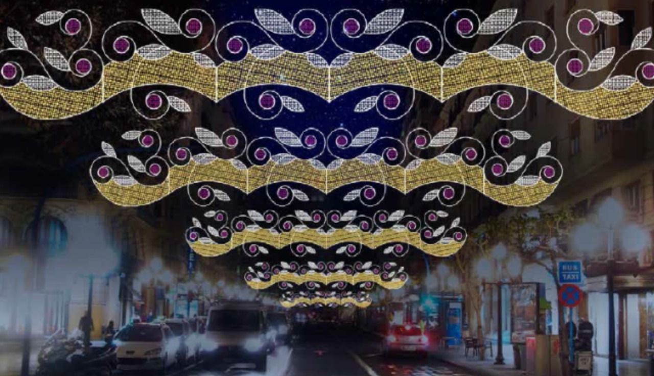 luces hogueras alicante