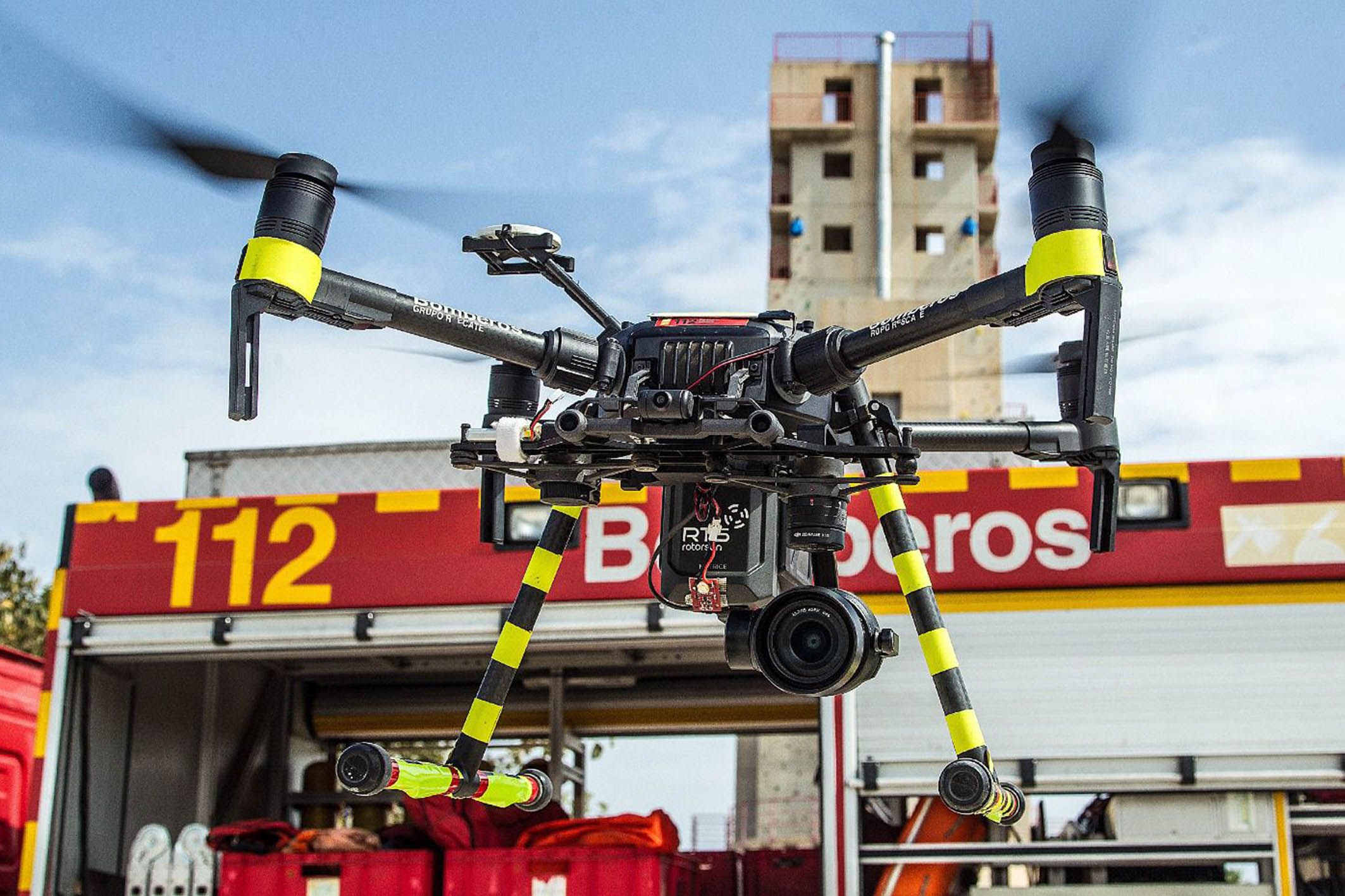 Nuevo dron del consorcio provincial de Bomberos de Alicante