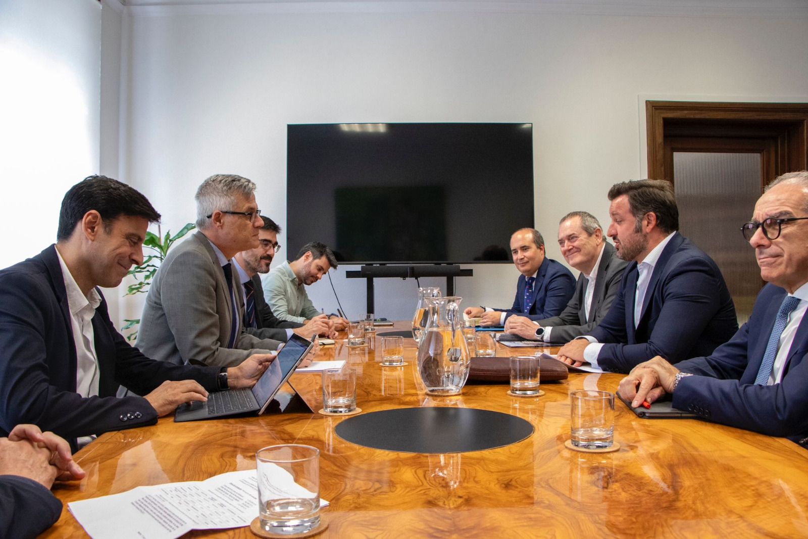 Reunió entre l'alcalde d'Elx i el Secretari d'Estat d'Habitatge