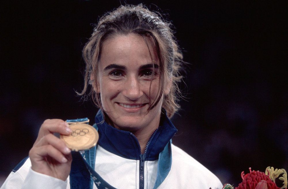 Isabel Fernández en los Juegos Olímpicos de Sydney 2000