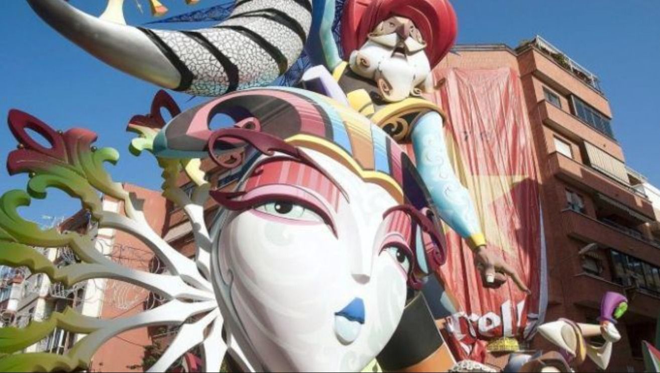 Hoguera en Alicante