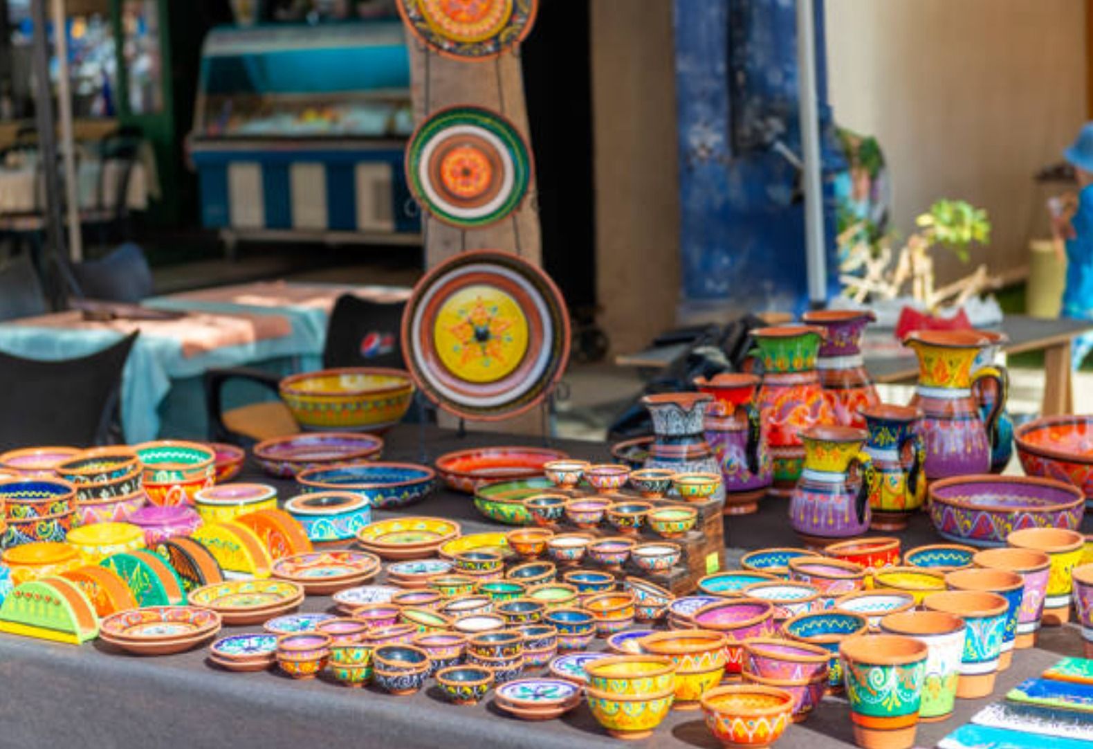Imatge d'un mercat d'artesania