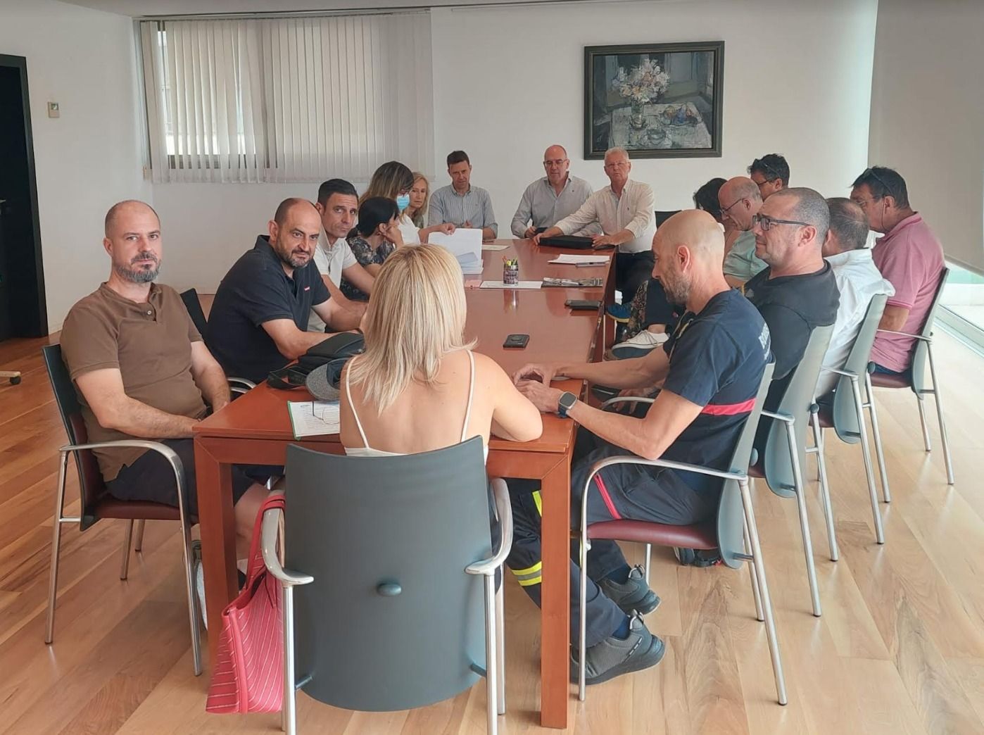 Reunión entre el Equipo de Gobierno y los sindicatos