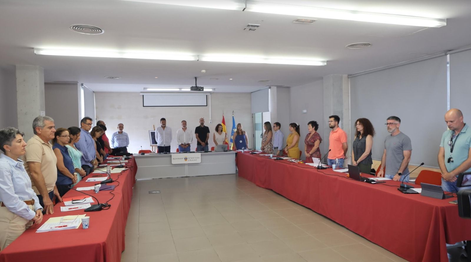 Ple de l'Ajuntament de Sant Joan 