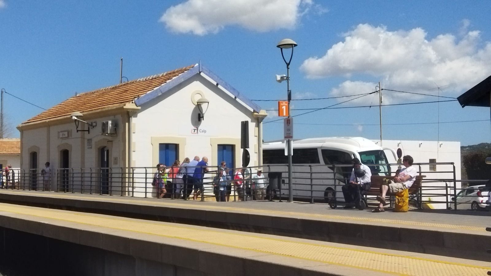 Estación del TRAM de Calpe