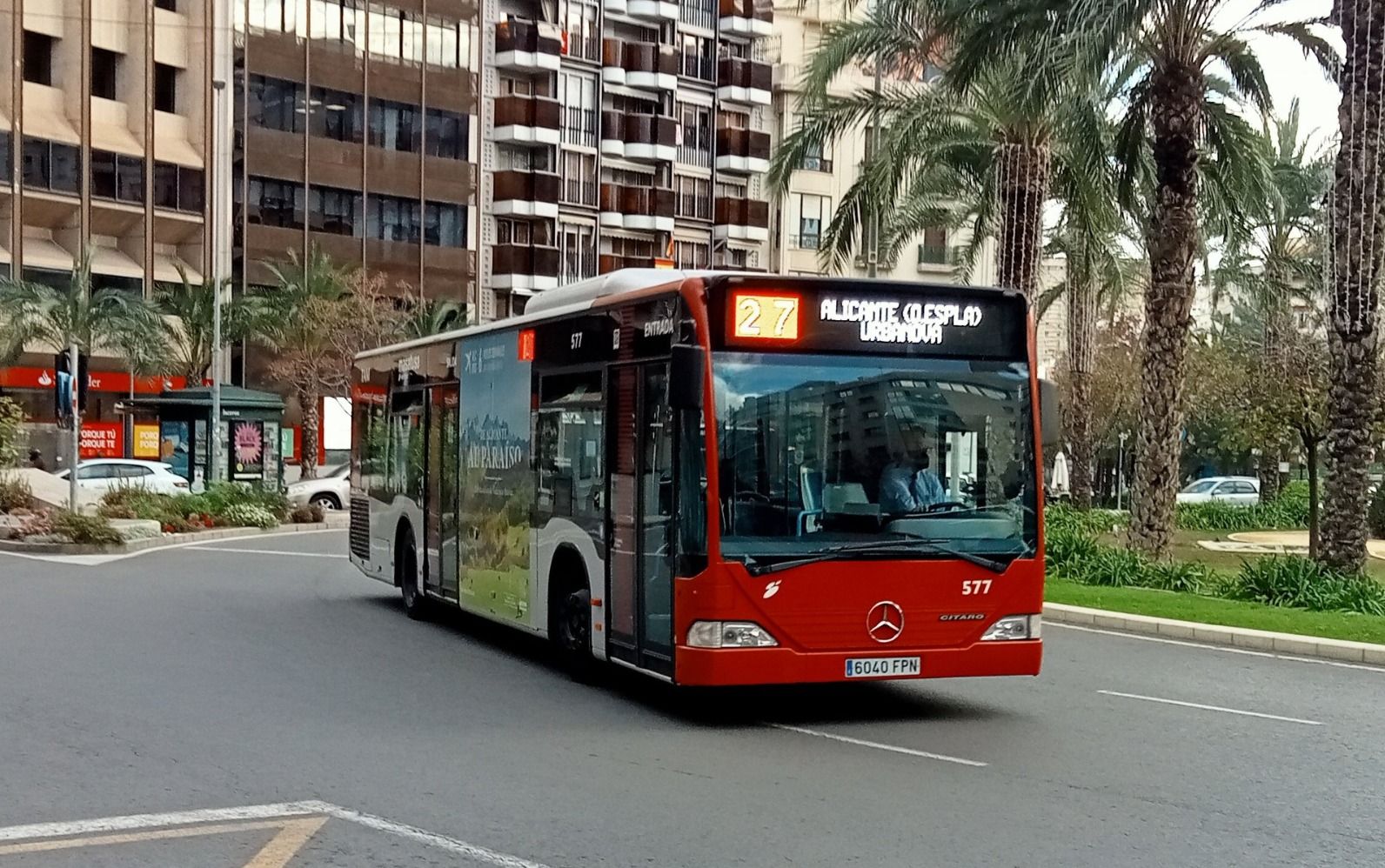 Línia 27 de l'autobús urbà d'Alacant