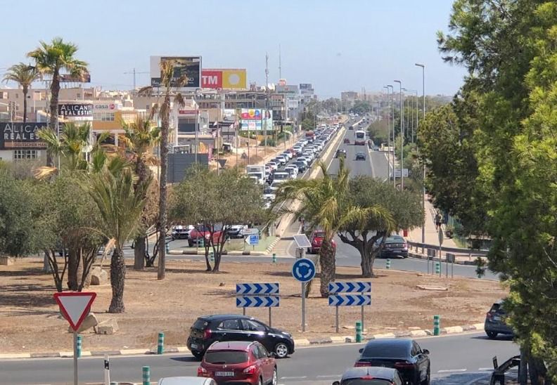 Nacional N332 entre Orihuela y Torrevieja