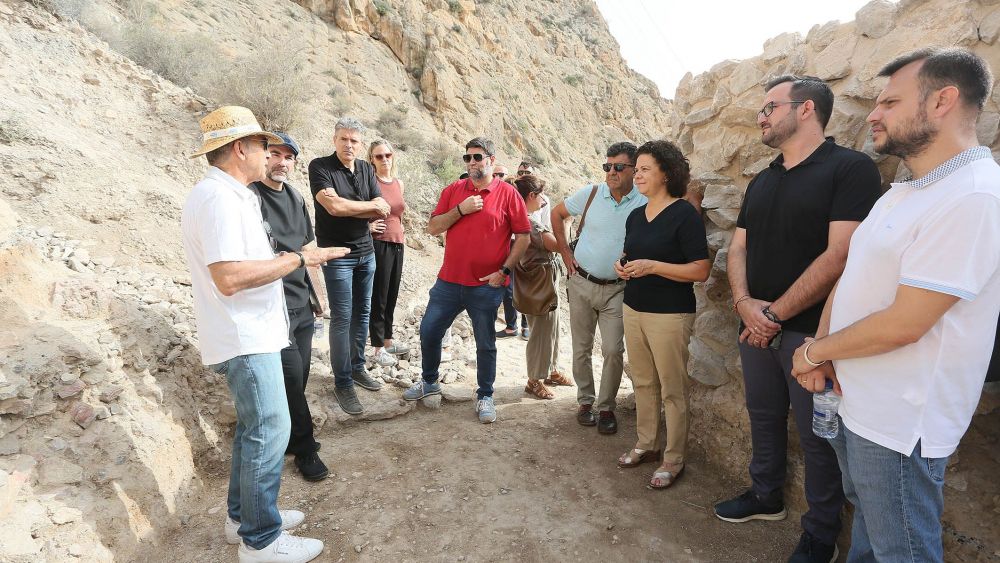 Visita a las excavaciones de Callosa del Segura