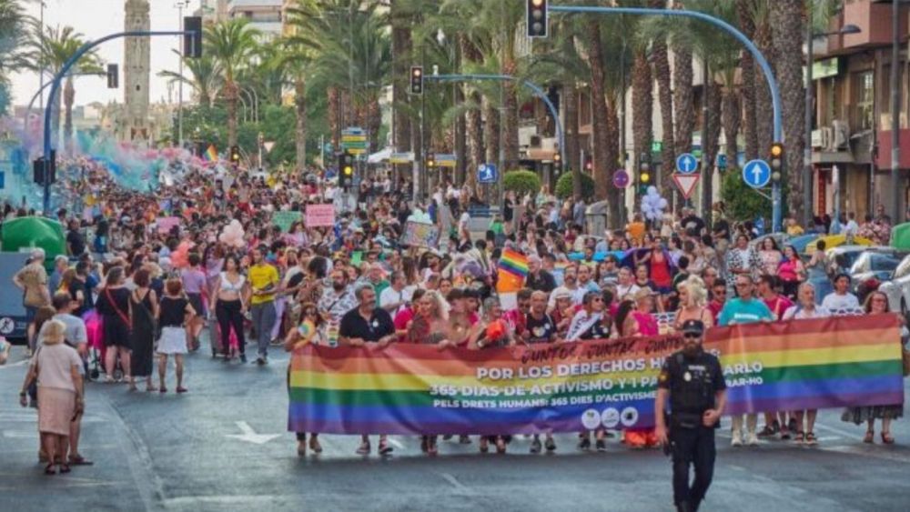 Manifestación del Orgullo en Alicante Manifestación del Orgullo en Alicante