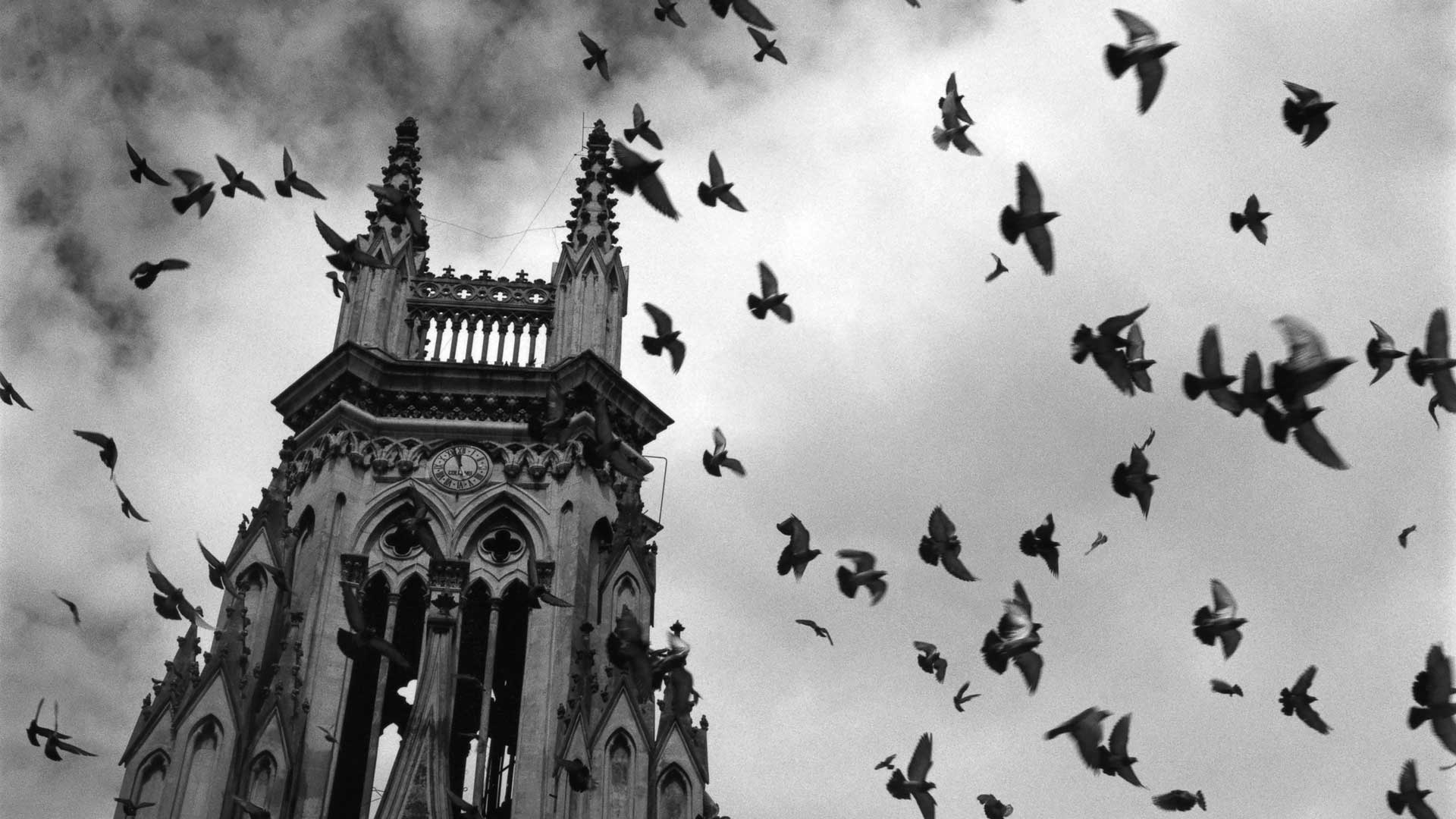 Imagen de la exposición sobre las fotografías de García Alix