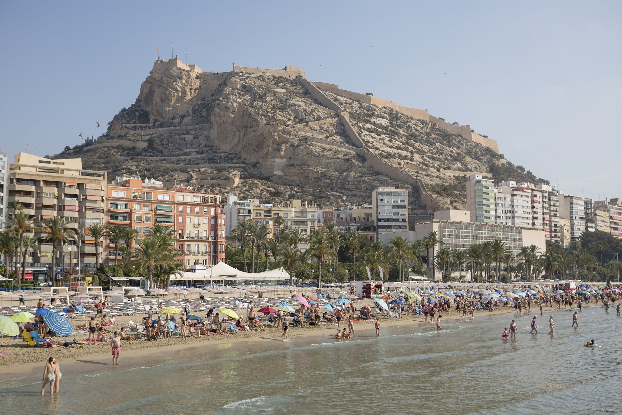 Platja d'El Postiguet a Alacant