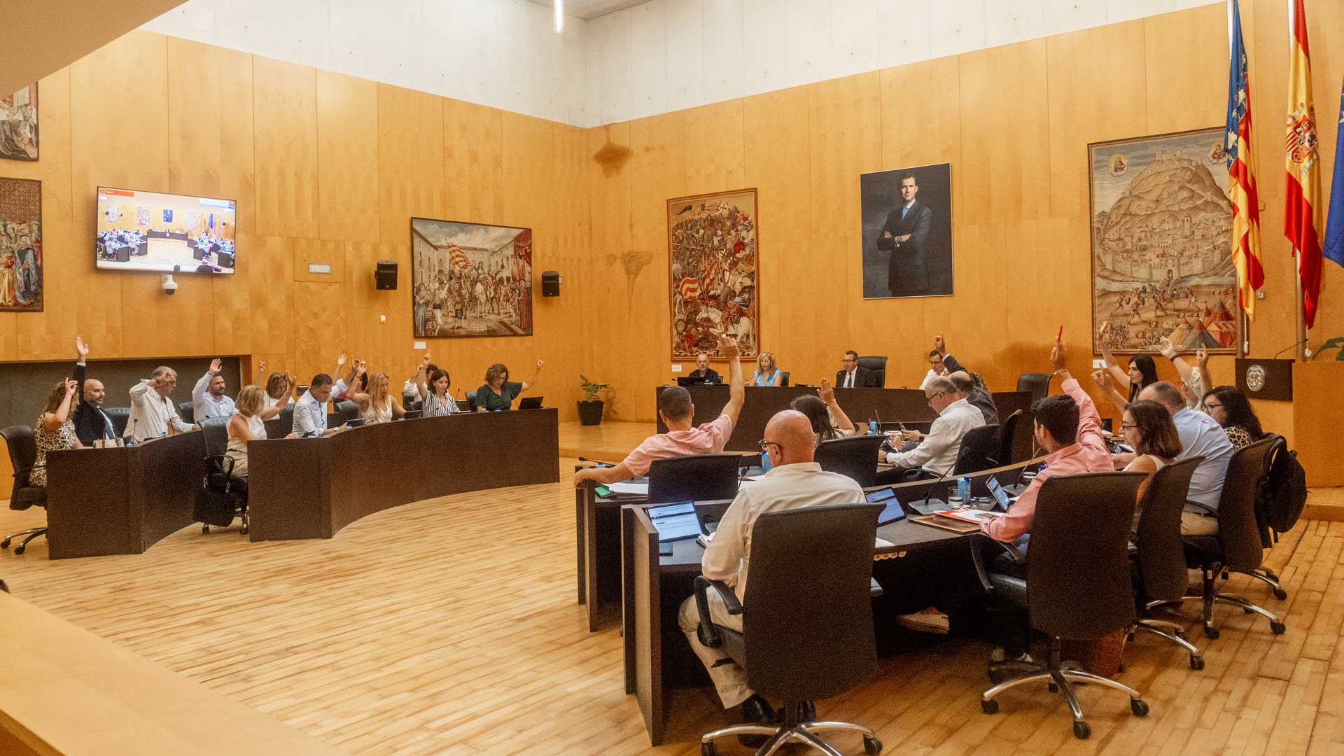 ple de juliol de Benidorm