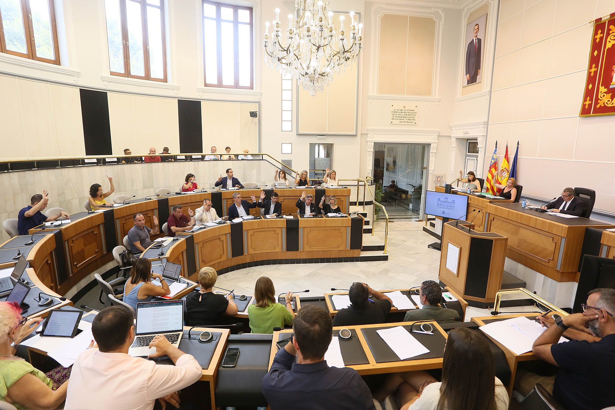 Ple ordinari de la Diputació.