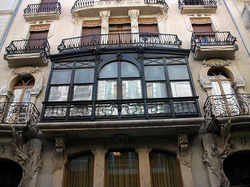 Balcó de la casa del Pavo, Alcoi