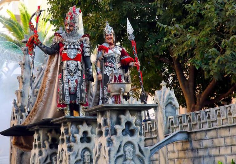 Imatge de les festes de Moros i Cristians del 2023