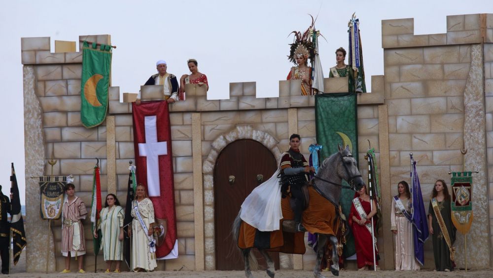 Desembarc en la platja del Postiguet Alacant