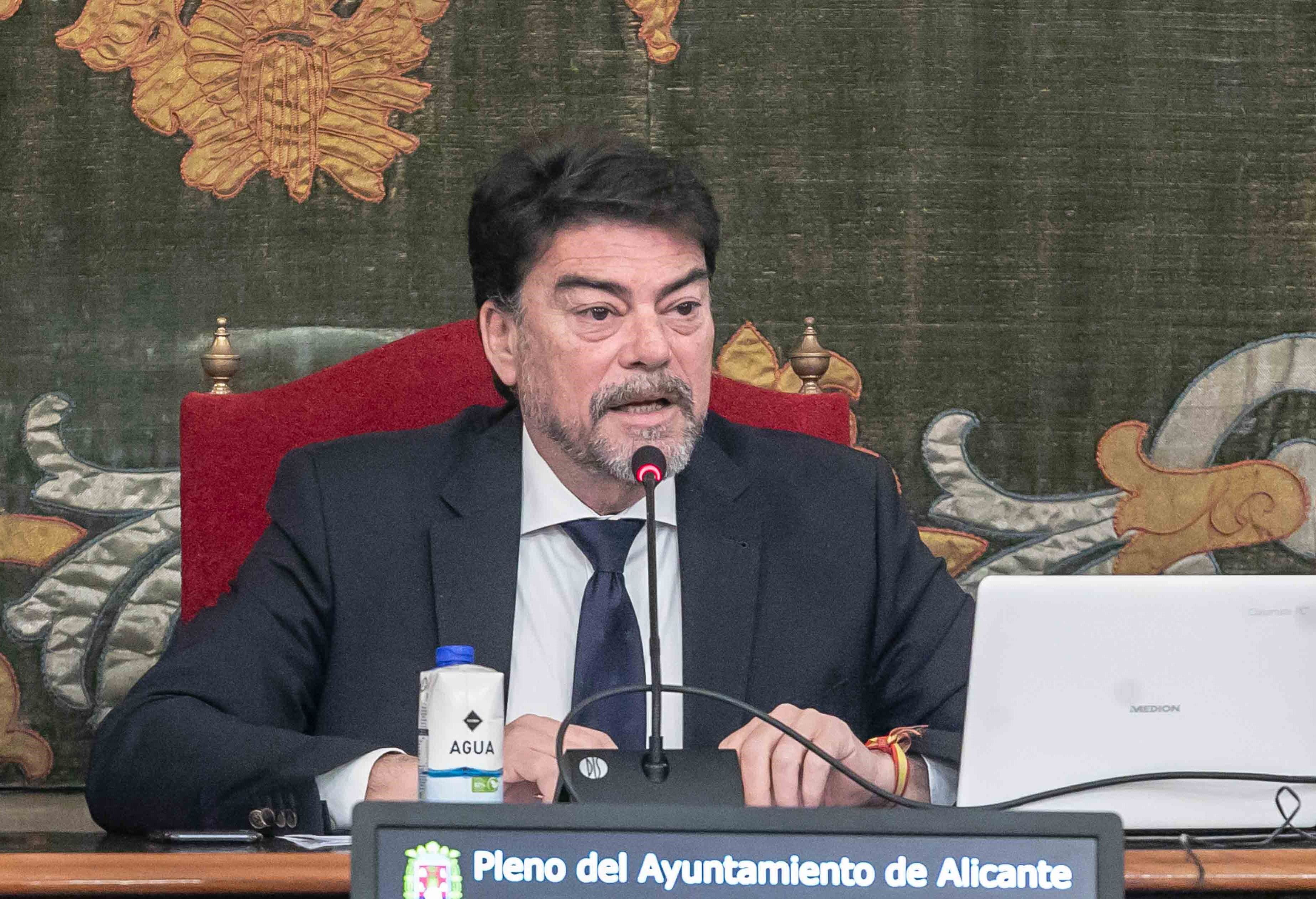 L'alcalde d'Alacant, Luis Barcala