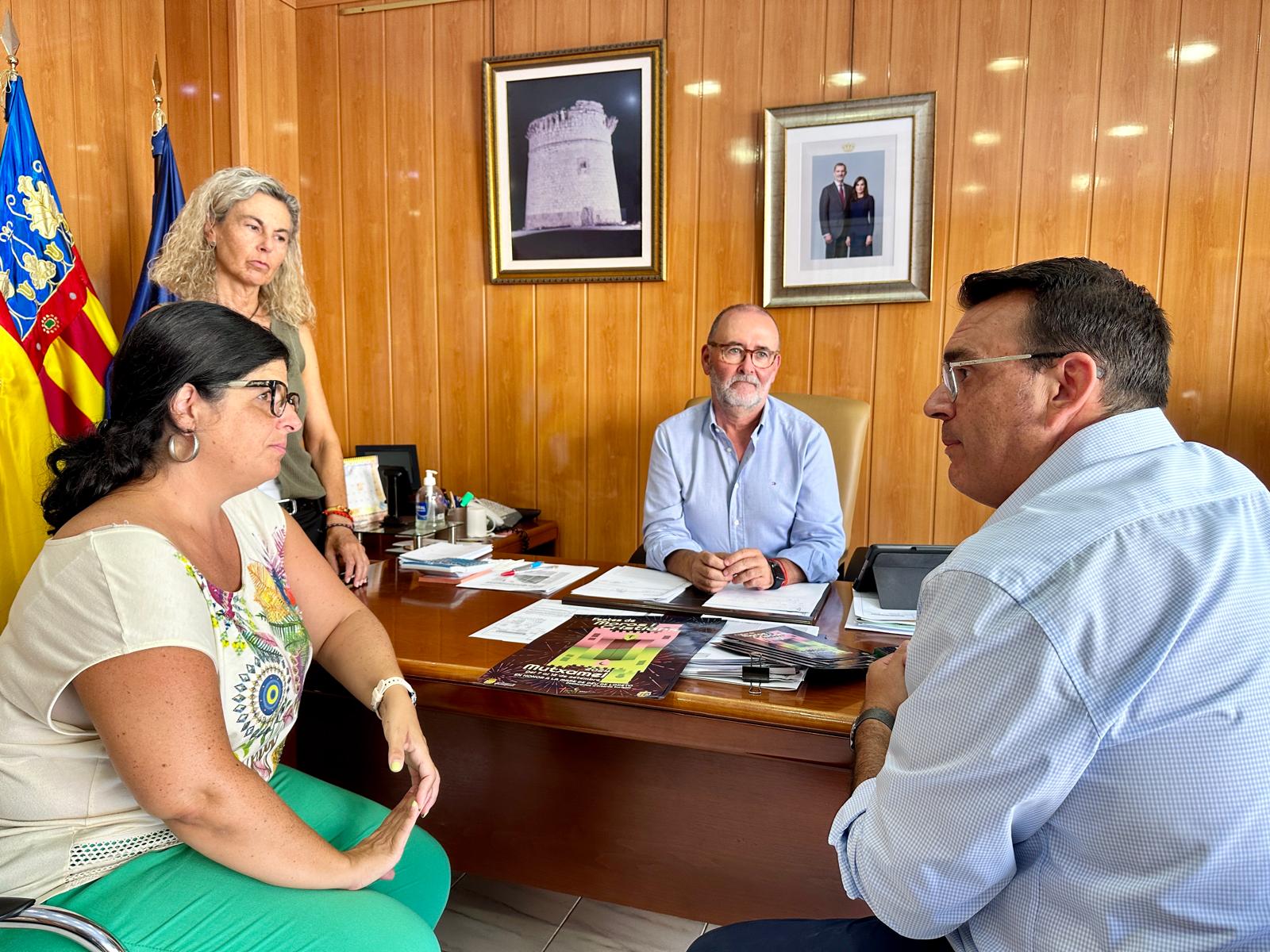 Reunió entre els alcaldes de El Campello i Mutxamel