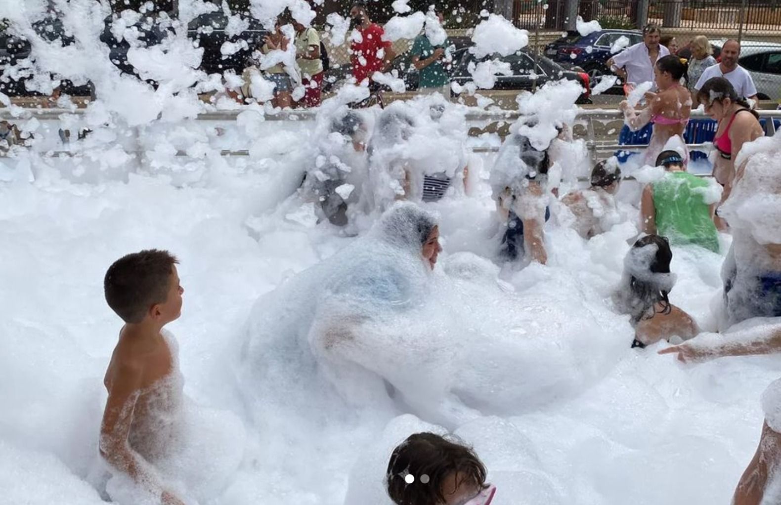 Fiesta de la Espuma en Benisaudet